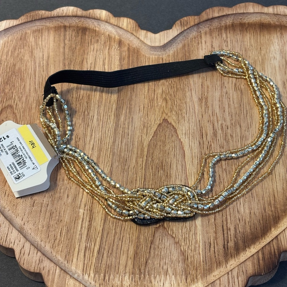 JCPenney Gold and Silver Hair Accessories